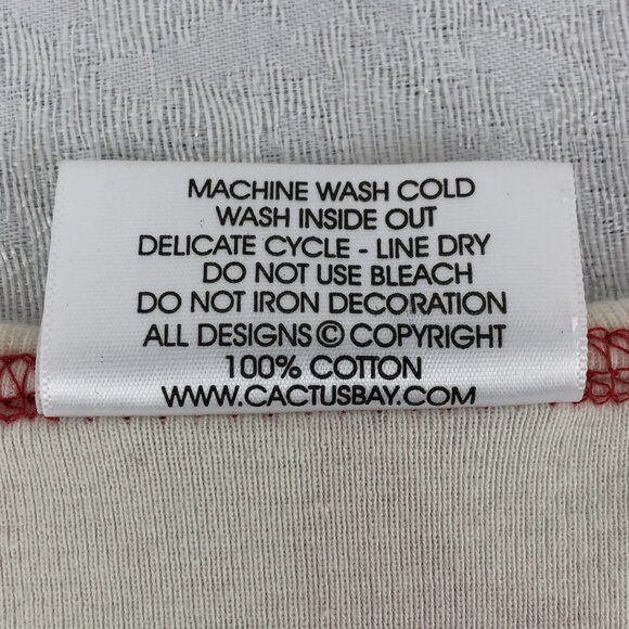 Cactus Bay Holiday Nutcracker Long Sleeve Tee Shirt with Rhinestones Size M - Picture 13 of 13